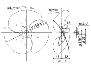 K250P3RD12 図面